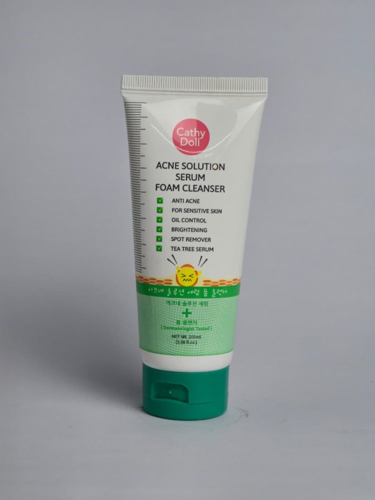 Cathy Doll Acne Solution Serum Foam Cleanser 2