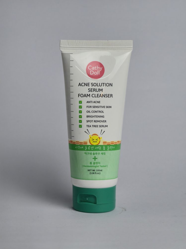 Cathy Doll Acne Solution Serum Foam Cleanser 3