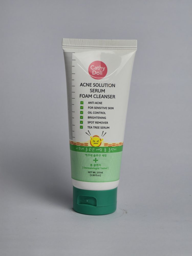 Cathy Doll Acne Solution Serum Foam Cleanser 4