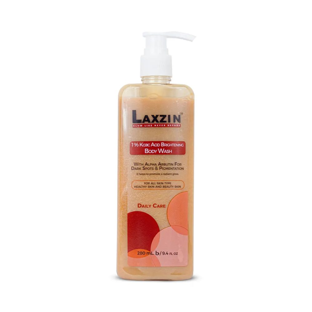 Laxzin 1% Kojic Acid Brightening Body Wash