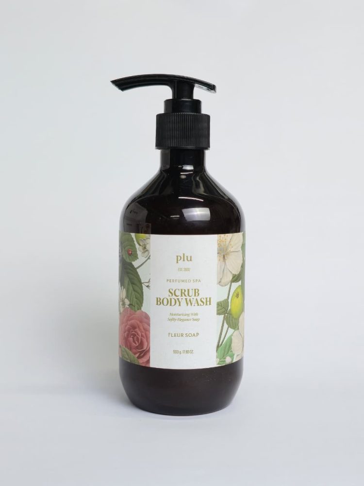 Plu Perfumed Spa Scrub Body Wash Fleur Soap 2