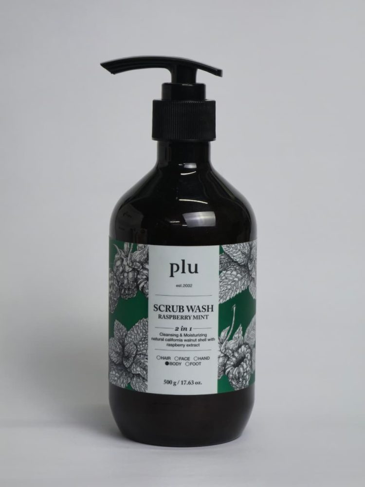 Plu Scrub Wash Raspberry Mint