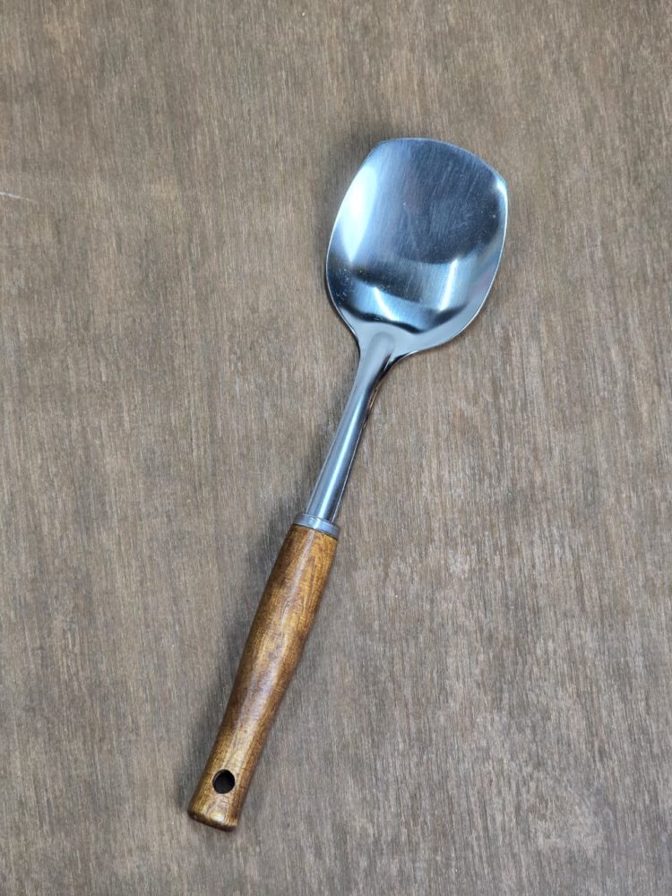 Silver Spoon (Wooden Handle)