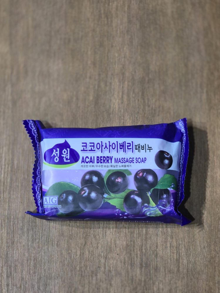 Songwon Acal Berry Massage Soap