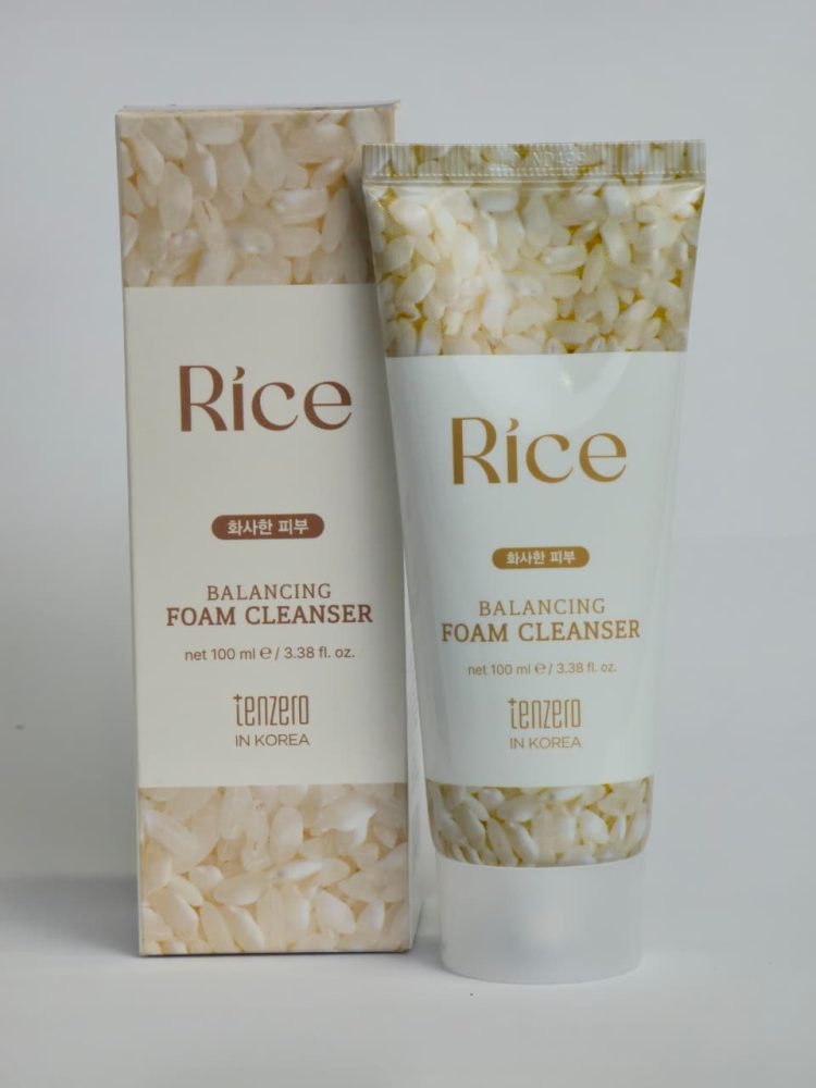 Tenzero Balancing Foam Cleanser Rice 3