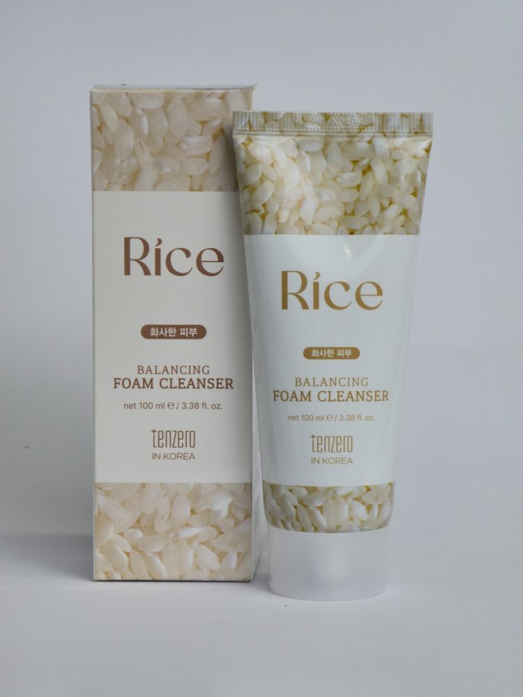 Tenzero Balancing Foam Cleanser Rice 5