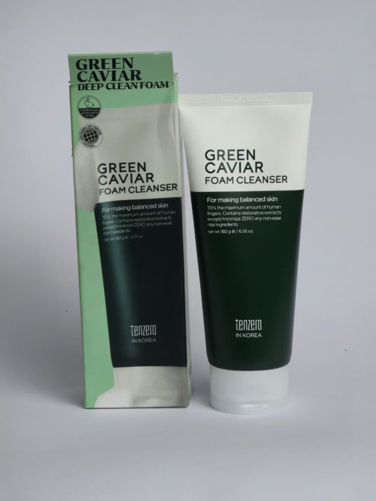 Tenzero Green Caviar Foam Cleanser 6