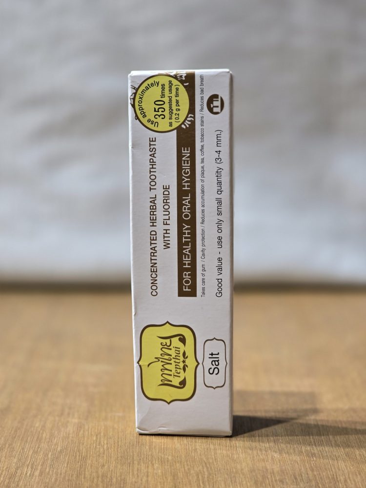 Tepthai Concentrated Herbal Toothpaste with Fluoride (Salt)