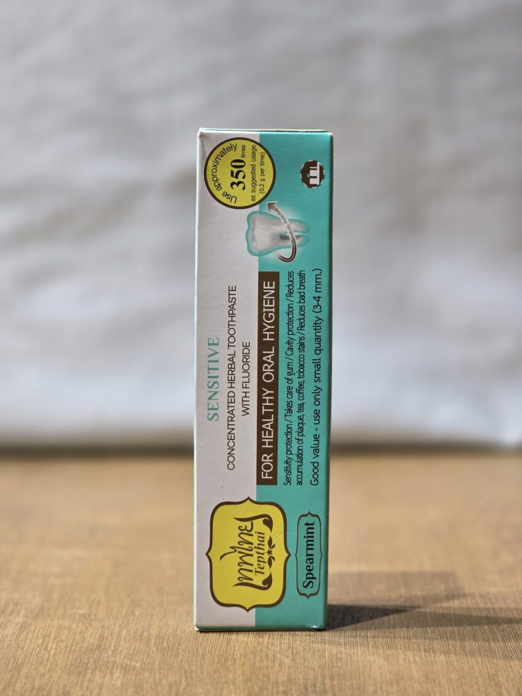 Tepthai Concentrated Herbal Toothpaste with Fluoride (Spearmint)